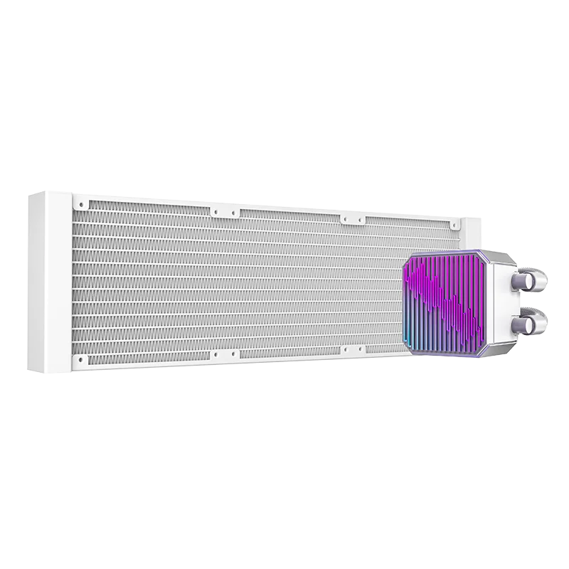 DX360X White Fanless Edition 5V Water Cooling Radiator High Performance Fluid Bearing 120mm Copper Aluminum Ball