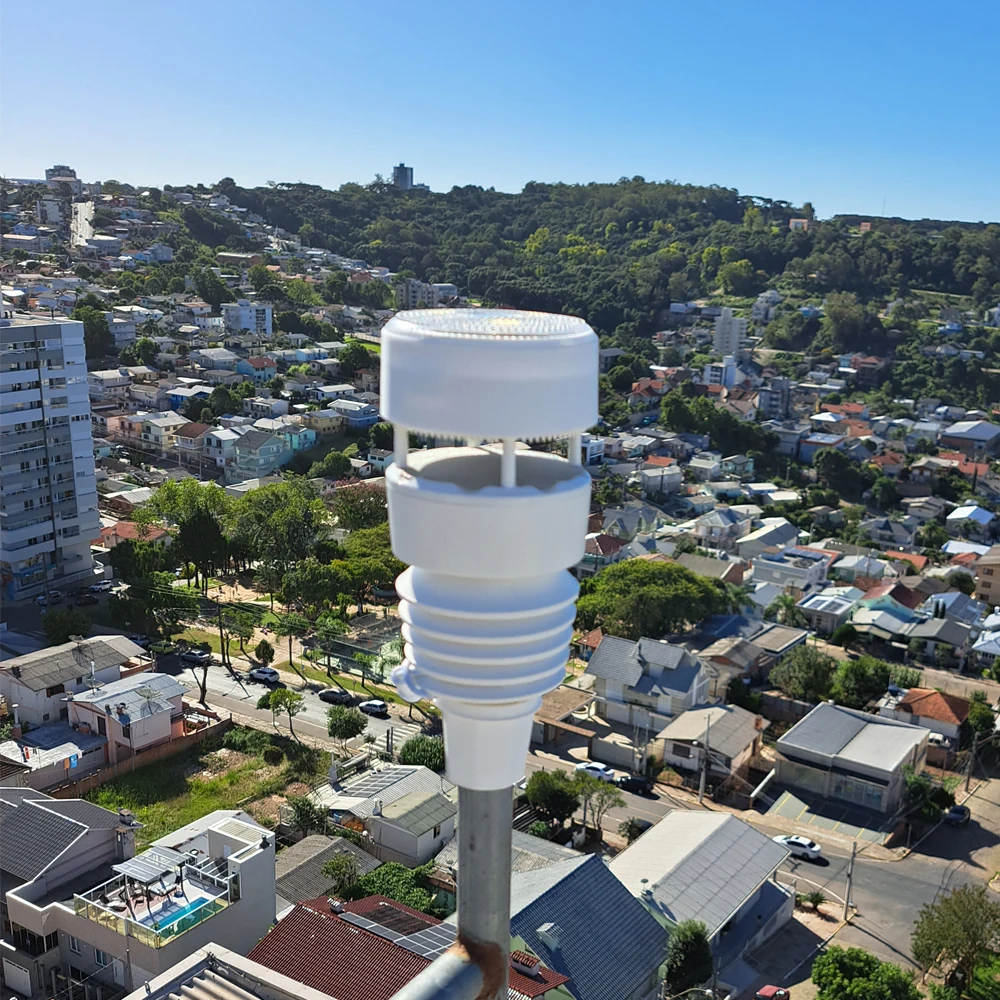 Imagem -05 - Anemômetro Ultra-sônico Misol com Luz e uv Sensores Termo-higrômetro Modbus Rtu Wn90lp
