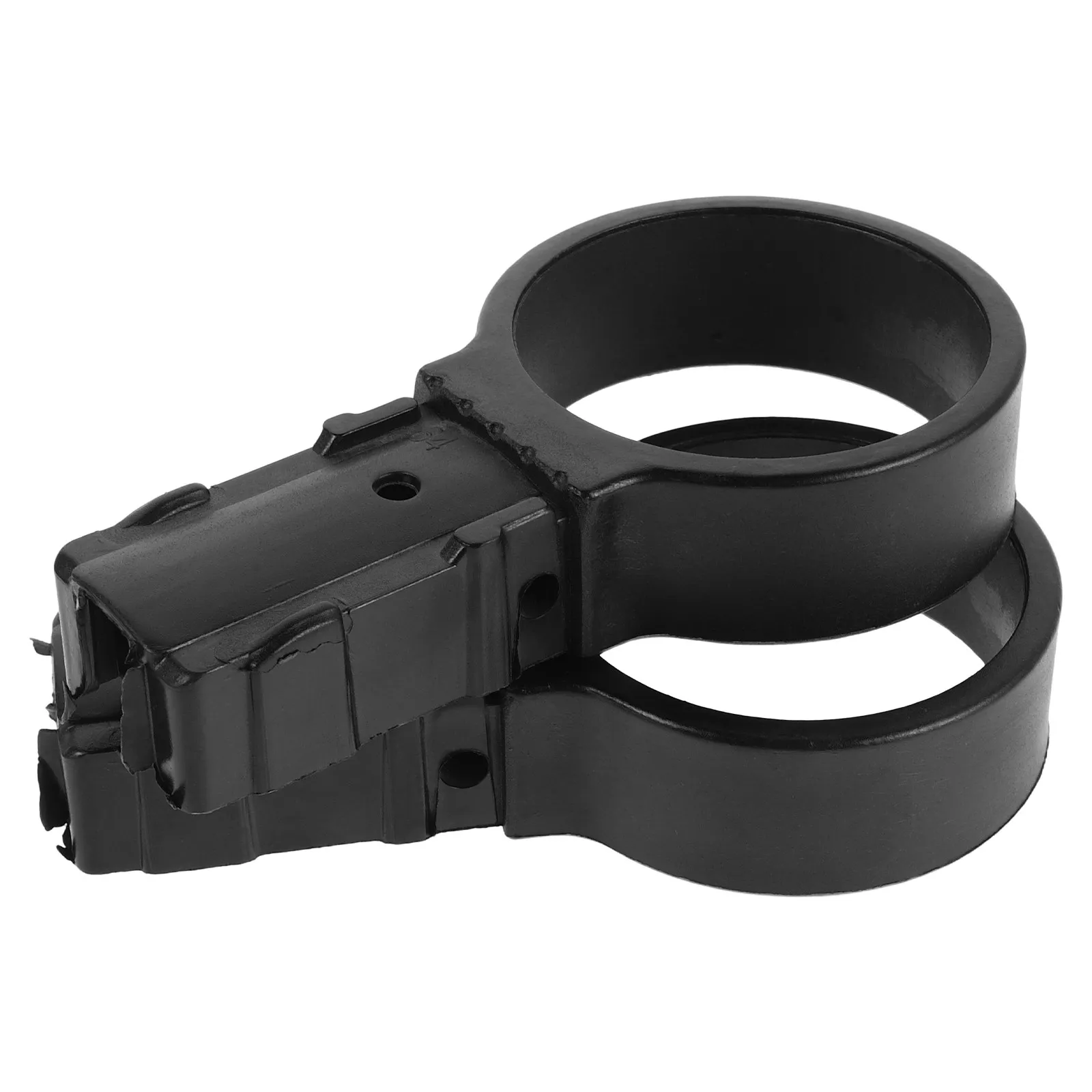 2Pcs High-Strength Nylon Ladder Ring Sleeves with Slot Telescoping Ladder Replacement Parts Easy Install Portable Safety Grip view 2