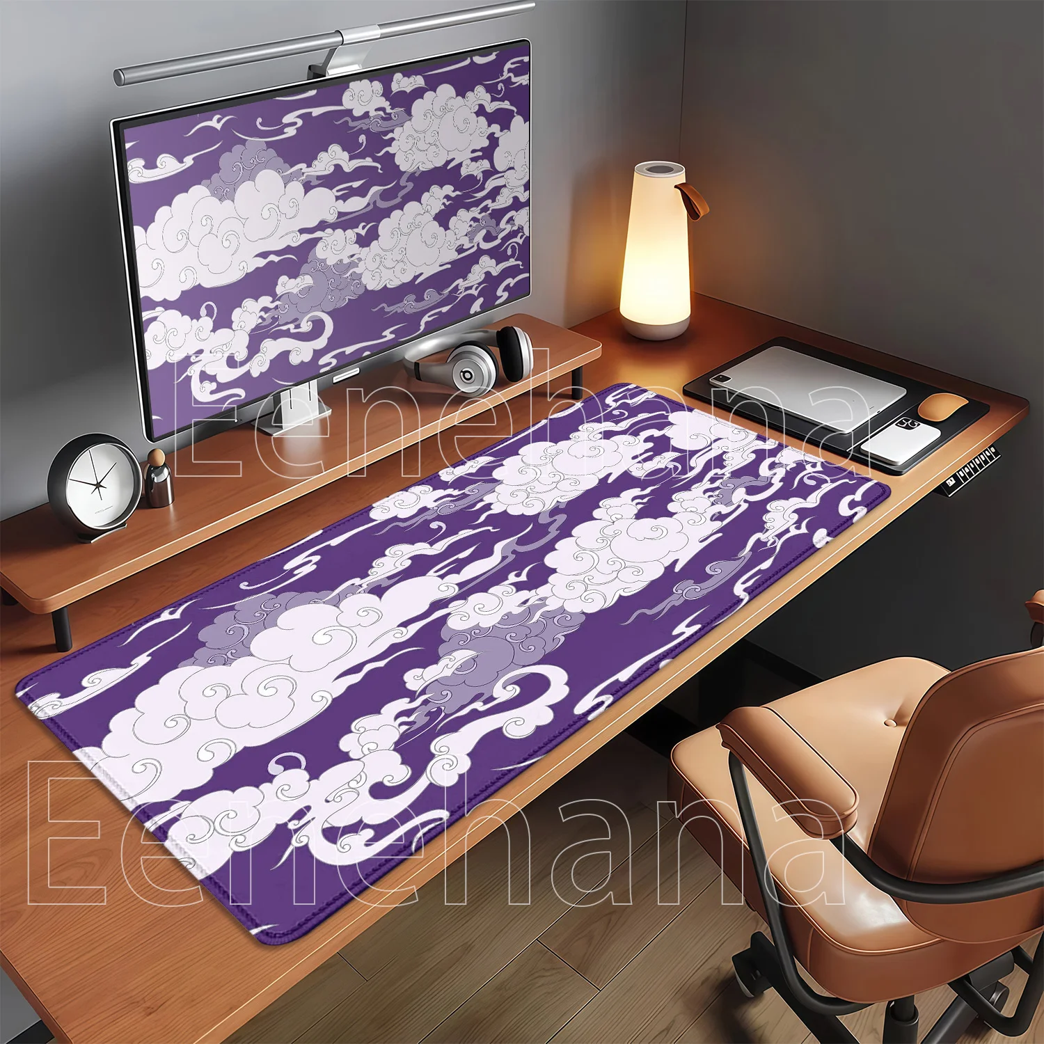 Mouse Pad Clouds Cartoon Kawaii Carpet Large PC Gaming Mousepad Non-Slip Base Rubber Laptop Computer Office Accessories Desk Mat