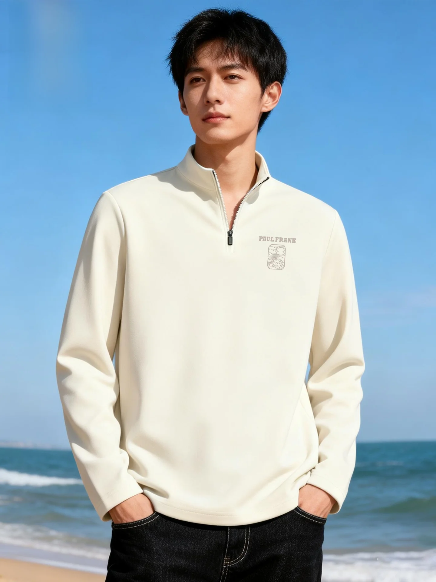 

Мужская спортивная футболка с длинным рукавом для путешествий, быстросохнущая, на молнии, для фитнеса, велоспорта, бега, активного отдыха, повседневная, из полиэфирного волокна