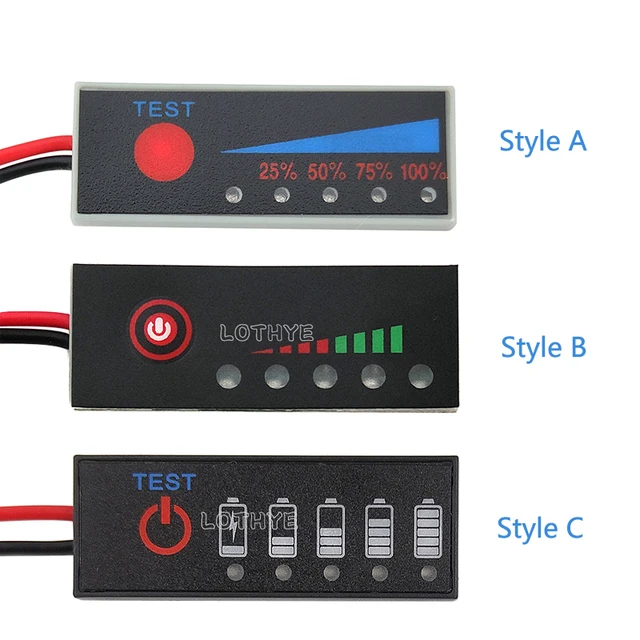 Inteligentny wyświetlacz poziomu baterii litowej Wskaźnik poziomu baterii 18650 Lipo Li-ion Tester ładowania 1S-7S 3,7-25,2 V