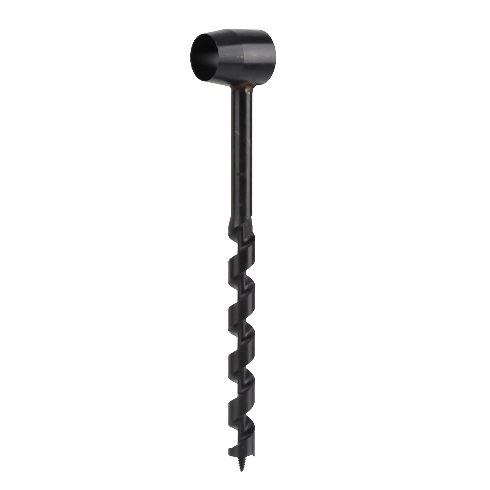 

Black Manual Auger Drill High Hardness Light Weight Portable Survival Drill for Wilderness Woodworking 16‑230mm/0.63‑9.06in