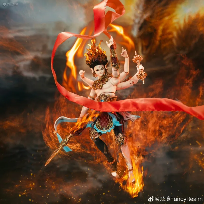 Spot Fanjing Originale Autentico Modello FancyRealm Autentico FancyRealm Serie Fengshen Serie Nezha Modello Mobile Collezione di Giocattoli