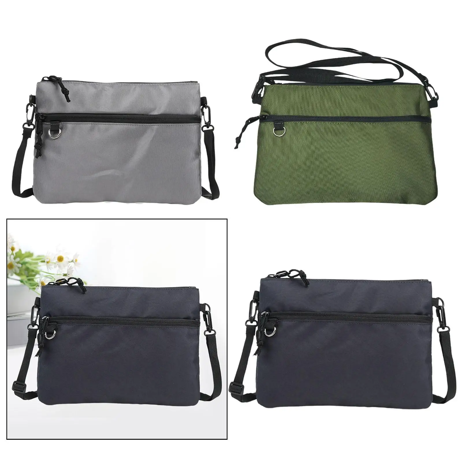 

Мужская сумка через плечо с регулируемым ремнем, стильная сумка для покупок на открытом воздухе, пляж