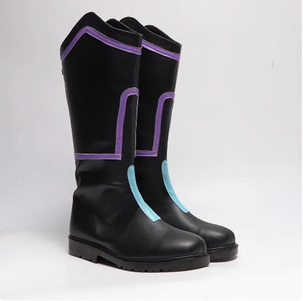 Unisex Anime Cos Neptune Cosplay Costumes Shoes Boots Custom Size