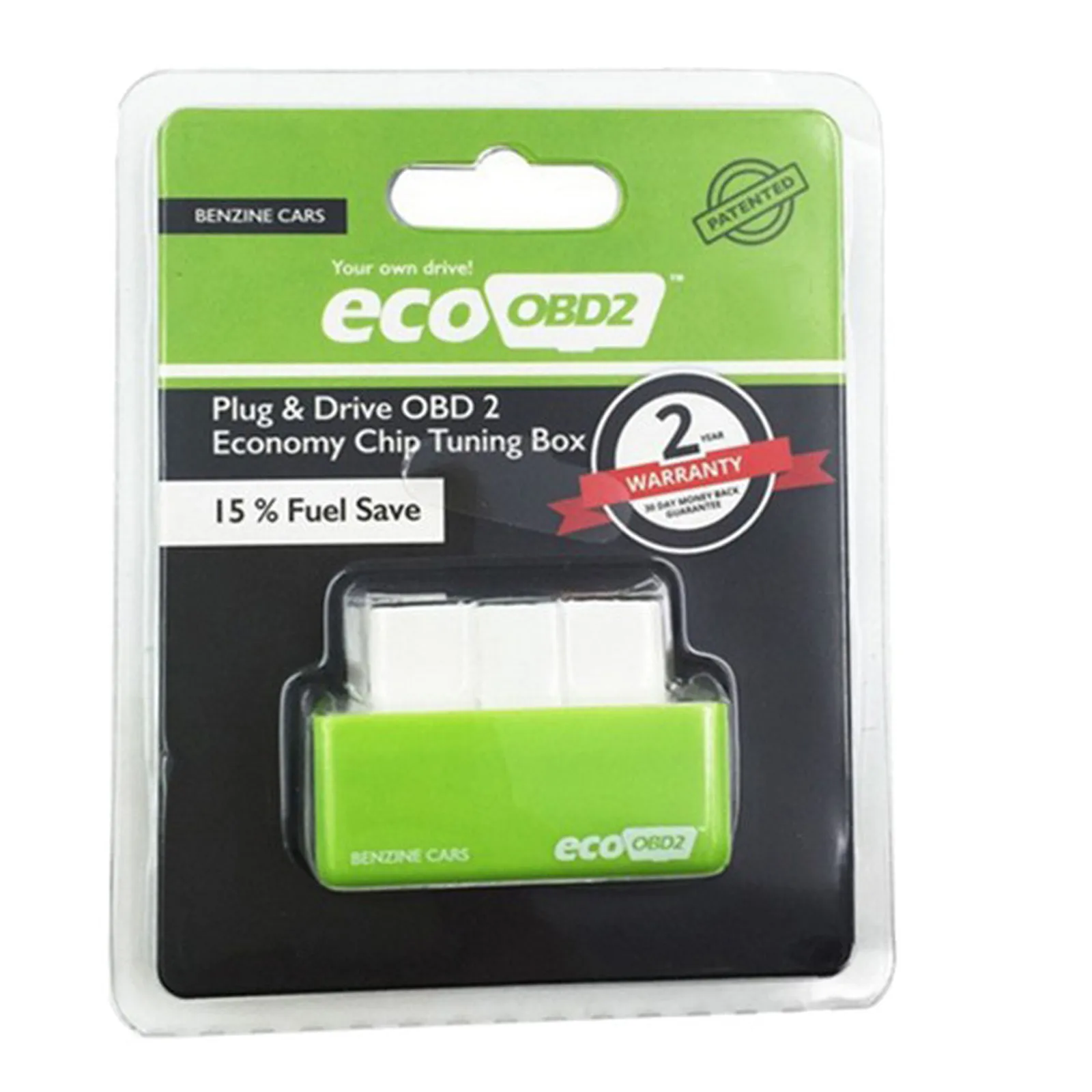 رقاقة اقتصاد الوقود Obd2 - صندوق ضبط وحدة التحكم الإلكترونية لسيارات البنزين، وتحسين المحرك وترقية ملحقات معززة لكرونة البنزين