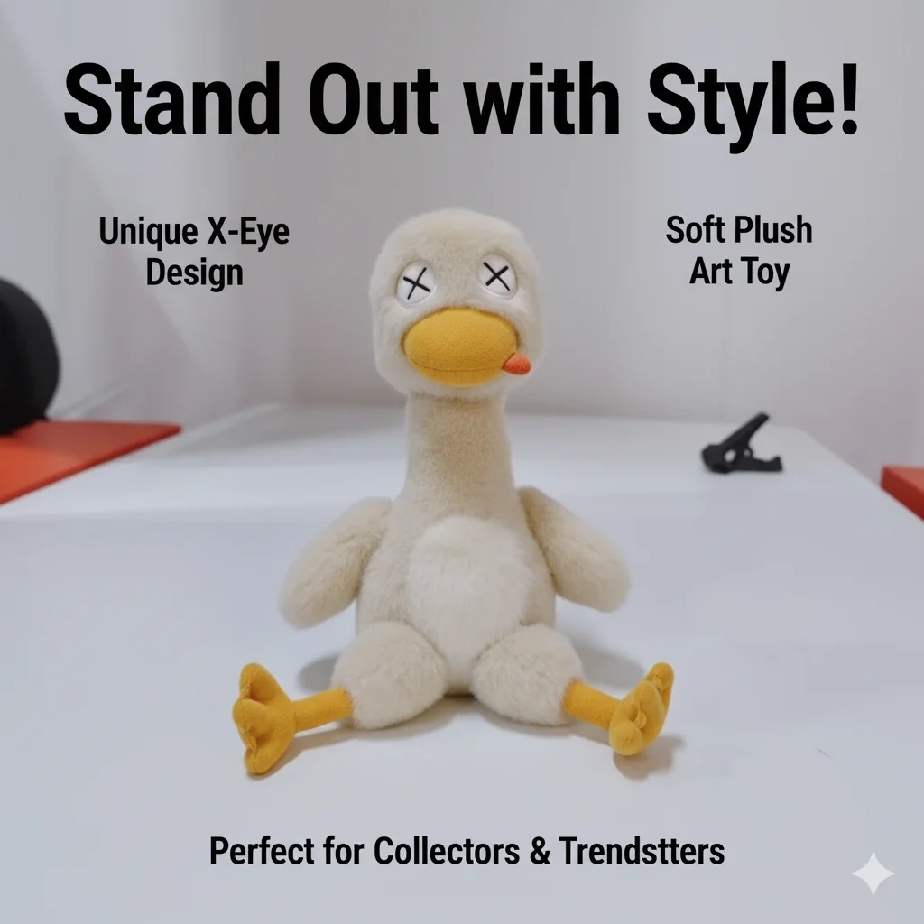 

New Magnetic Detachable Saltwater Duck Cute Duck Plush Doll Funny Commemorative Doll Gift For Friends Home Decoration Ornaments