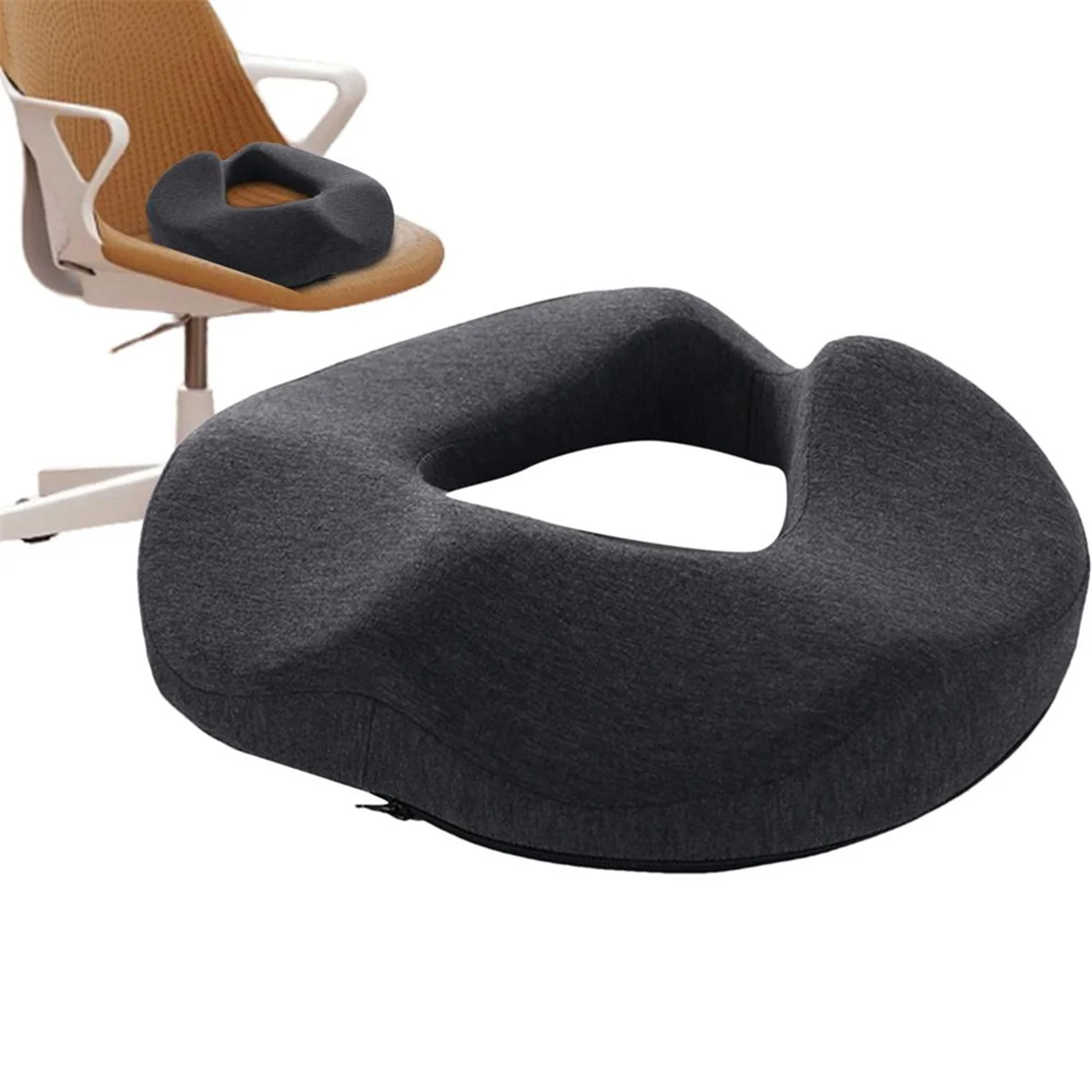 Desk Chair Cushion for Long Sitting Comfortable Car Seat Pad Desk Chair Slow Rebound Cushion Breathable Butt