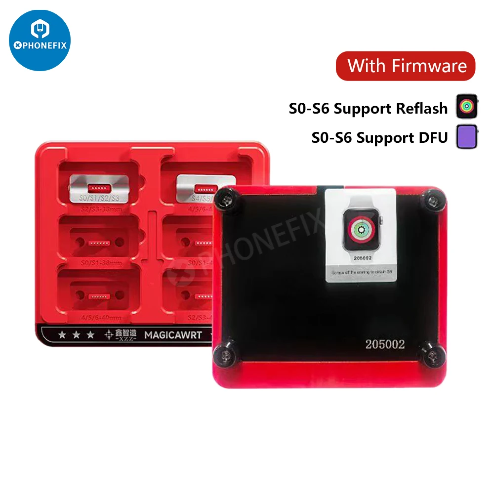 

MagicAWRT 7in1 ibus magic AWRT Adapter Restore Tool for iWatch SE S1 S2 S3 S4 S5 S6 38/42/40/44m Recovery Reset Watch Upgrade