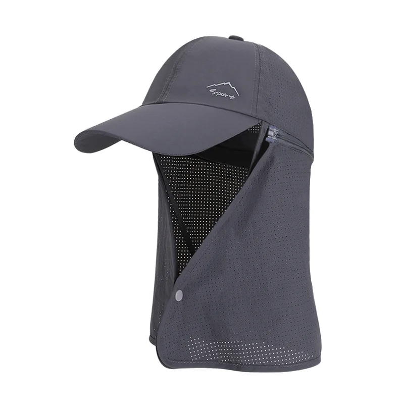 

Multifunction Baseball Caps For Men Women Outdoor Quick Drying Sun Hats Summer UV Protection Wide Brim Hiking Fishing Hat