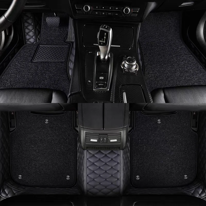 الحصير سيارة طبقة مزدوجة مخصصة مناسبة ل Cupra Formentor 2021 2022 2023 2024 2025 2026 2027 2028 سجادة القدم التلقائية #3