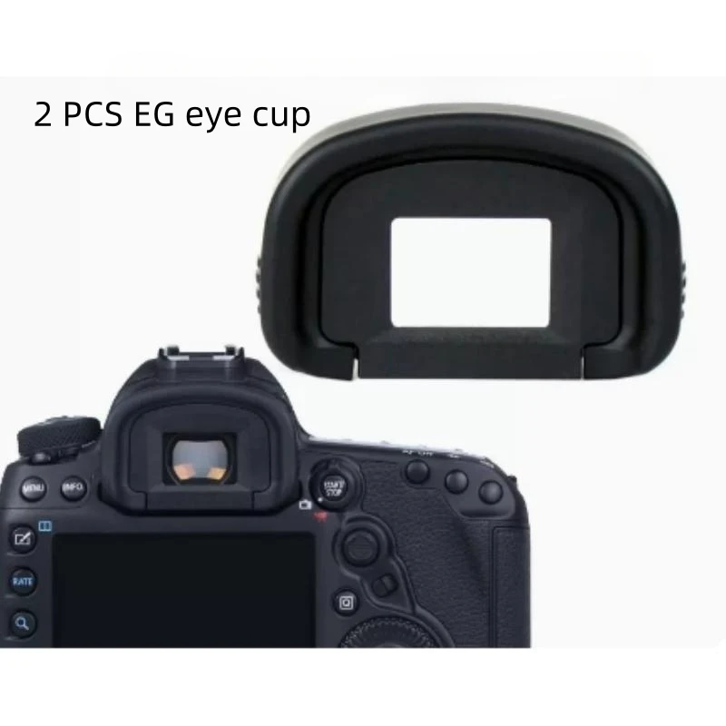 2 Pcs EG Eyecup Rubber EyePiece Eye cup Eg For Canon EOS DSLR RSO 1D X 1Ds 5D Mark III IV 7D 1DX 1Ds3 1D3 1D4 5D3