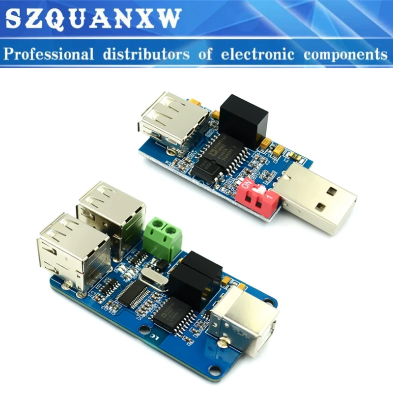 ADUM3160 1-channel 4-channel 3160 Module USB Isolator 1500V Isolator Coupling Protection Board USB to USB Isolation with USB 2.0