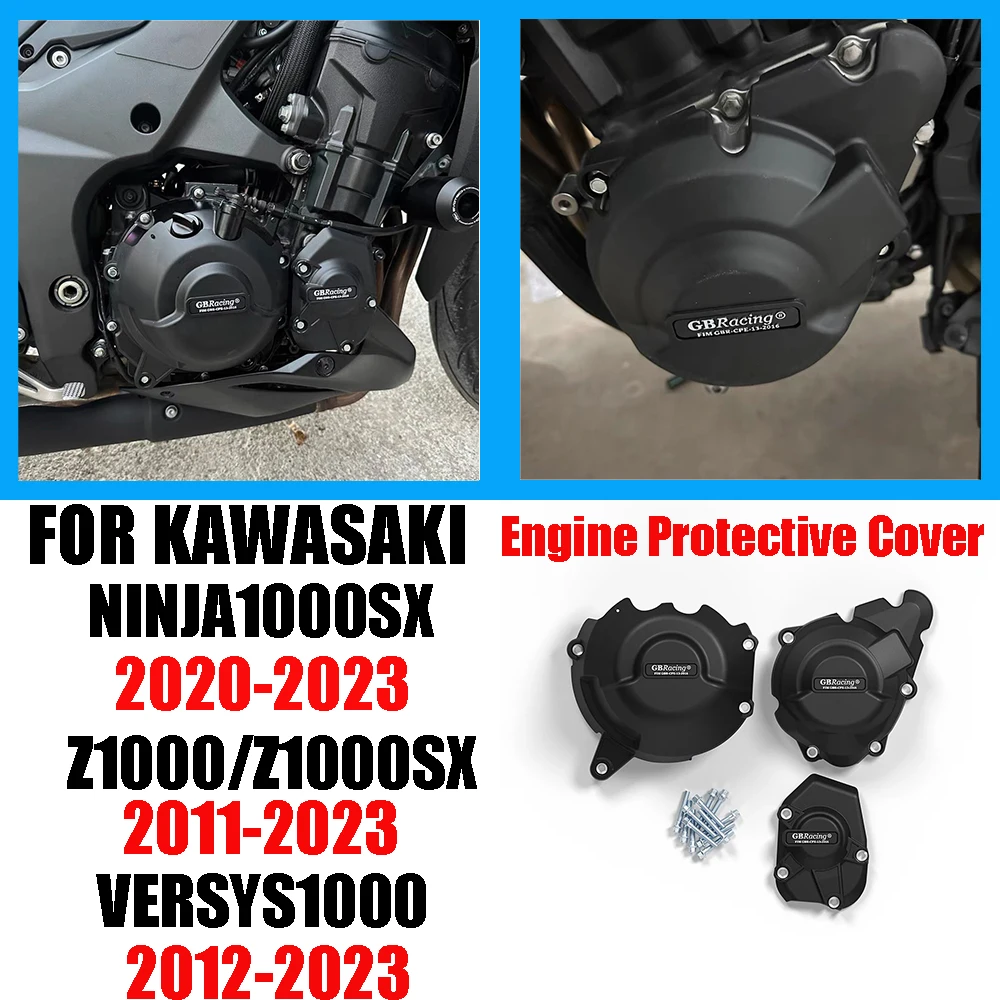 

FOR KAWASAKI NINJA1000SX 20-23 Z1000 Z1000SX 11-23 VERSYS1000 12-23 Engine Protective Cover