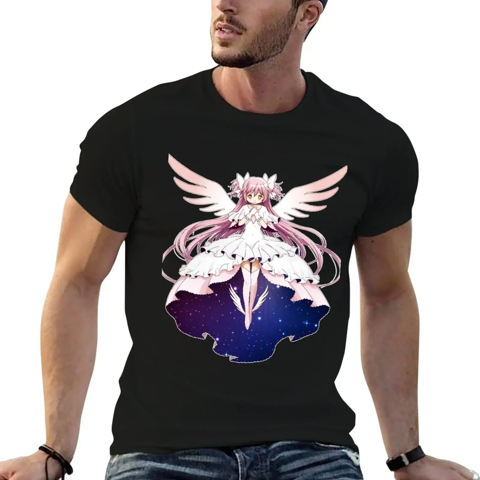 Madoka Kaname - Final Form (Ultimate Madoka / Madokami) T-Shirt customs vintage clothes anime stuff men tshirt