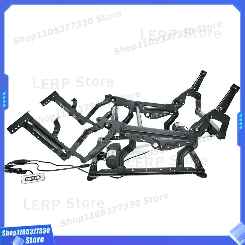 Cinema Sofa Frame with Independent Backrest and Pedal Control First Class Adjustable Iron Structure for Home Theater