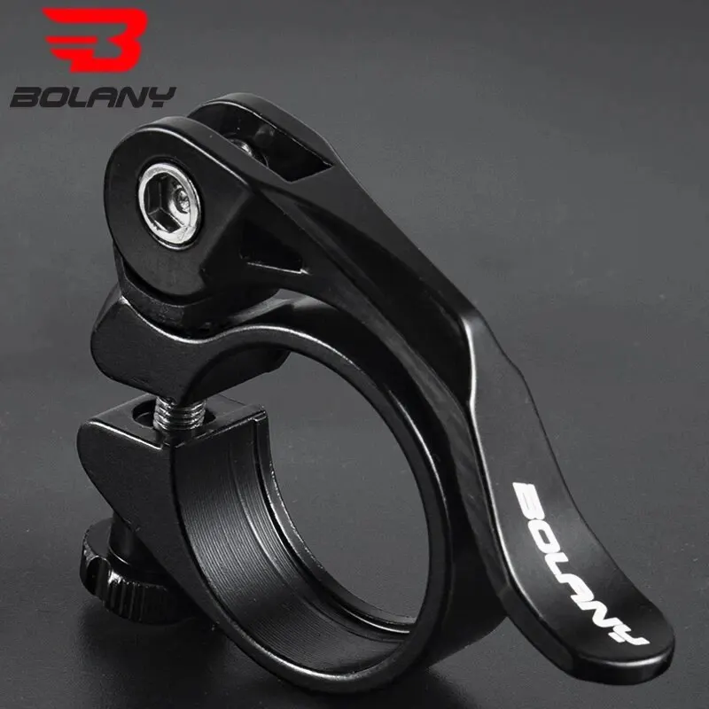 BOLANY Bicycle Seatpost Clamp 31.8/34.9mm Bike Seatpost Clamp Aluminum Alloy Seat Clamp For MTB Road Bike Accessories