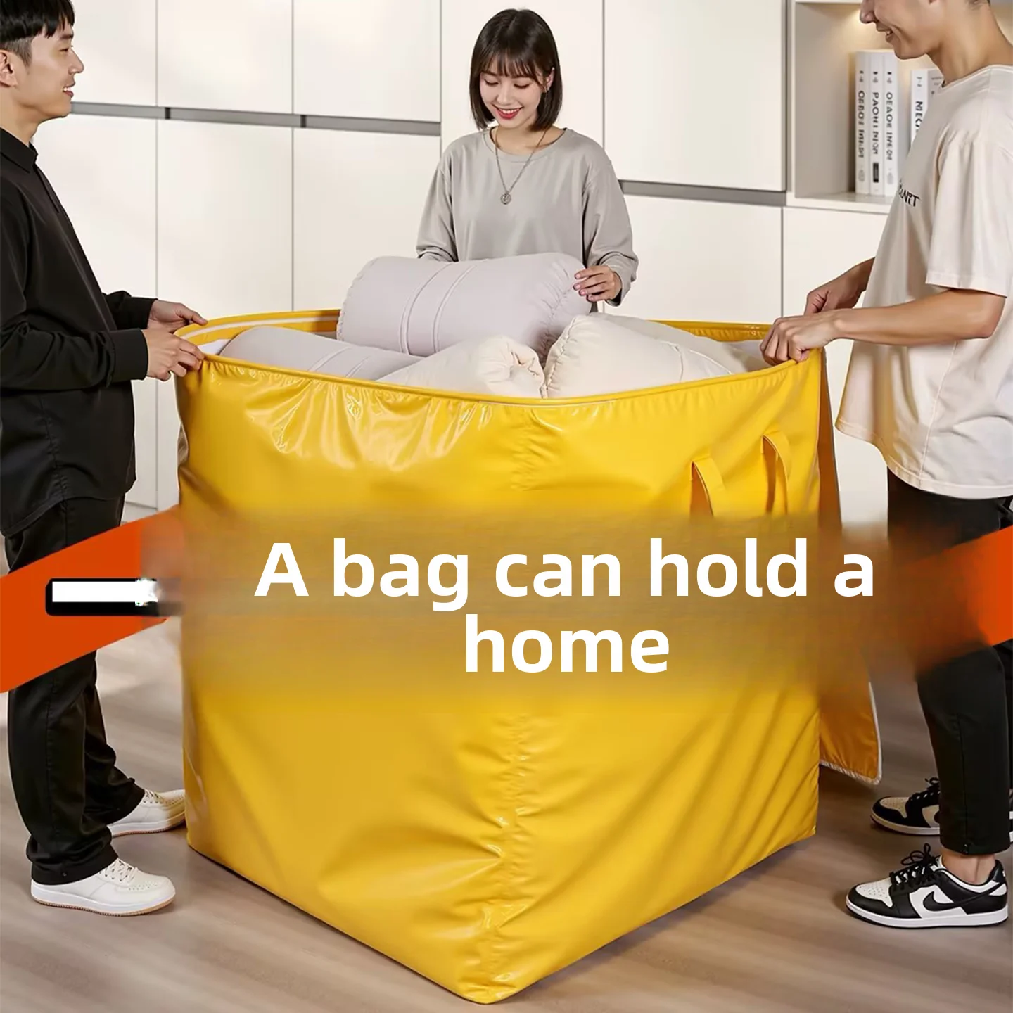 Large-capacity Moving packing Bag Thickened and Durable Express Transfer Bag School Dormitory Quilt Storage Bag Luggage Bag