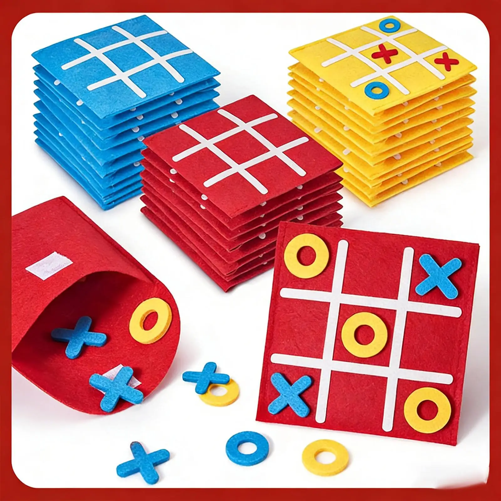

Tic TAC Toe Game XO Chess Board for Indoor Outdoor Adults Entertainment