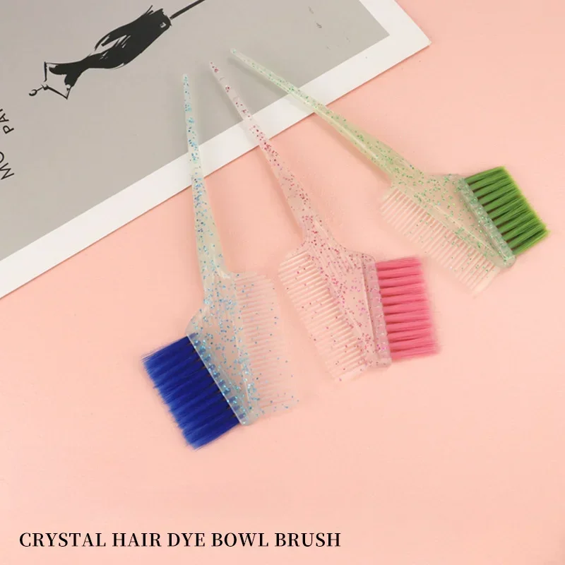 Brosse transparente pour embaudes cheveux, accessoire de coiffure professionnel, pour salon de coiffure