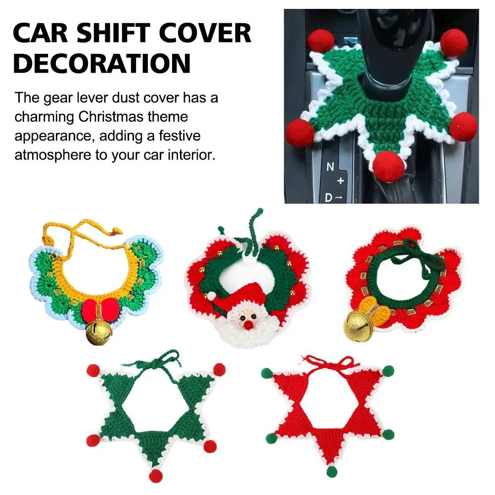 Car Shift Cover Christmas Interior Suitable For Decoration Accessories Automatic Car Manual Lever Handle Fun Gift