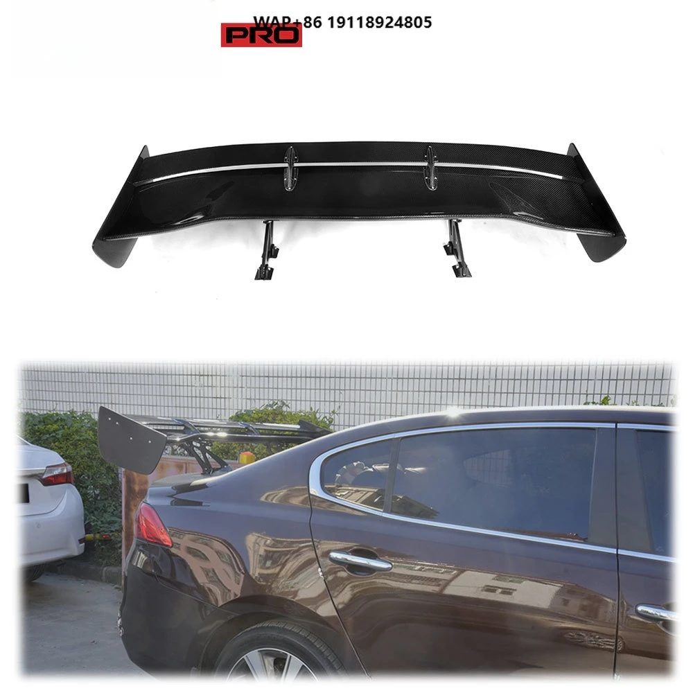 

Universal Carbon Fiber Car-Styling Rear Trunk Spoiler GT Wing for Benz VW All Sedan