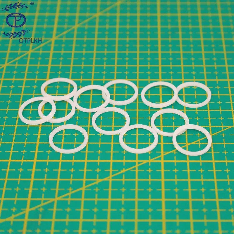 

Polyoxymethylene gaskets seal POM liner Shim Spacer Pads shaped part Non-standard parts factory Customized otp seals