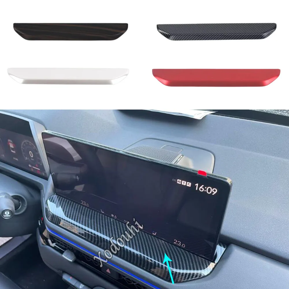 

Car Navigation Lower Trim Sticker Cover ABS Plastic Decoration Frame For Honda Accord 11th 2023 2024 Interior Accessories