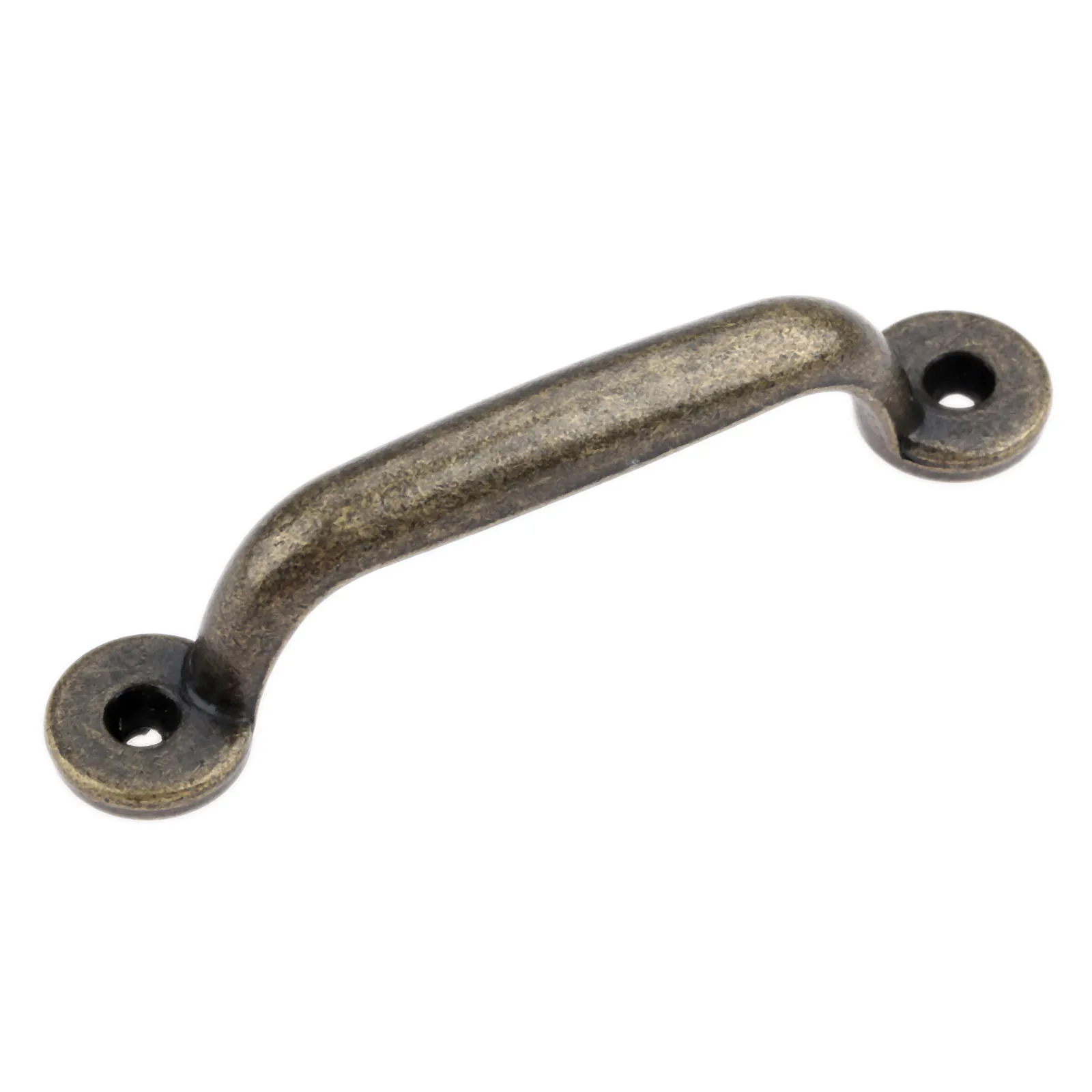 4Pcs Antique Pull Handles for Drawer Cabinet Door Wooden Chest Box Metal Drawer Pulls Handles Wardrobe Pulls Knob 90*17mm +Screw