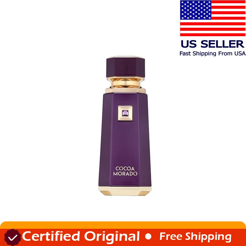 

Fragrance World French Avenue Cocoa Morado Cocoa Morado EDP 100ML Hair and Body Spray Long Lasting Fragrance Cologne Portable