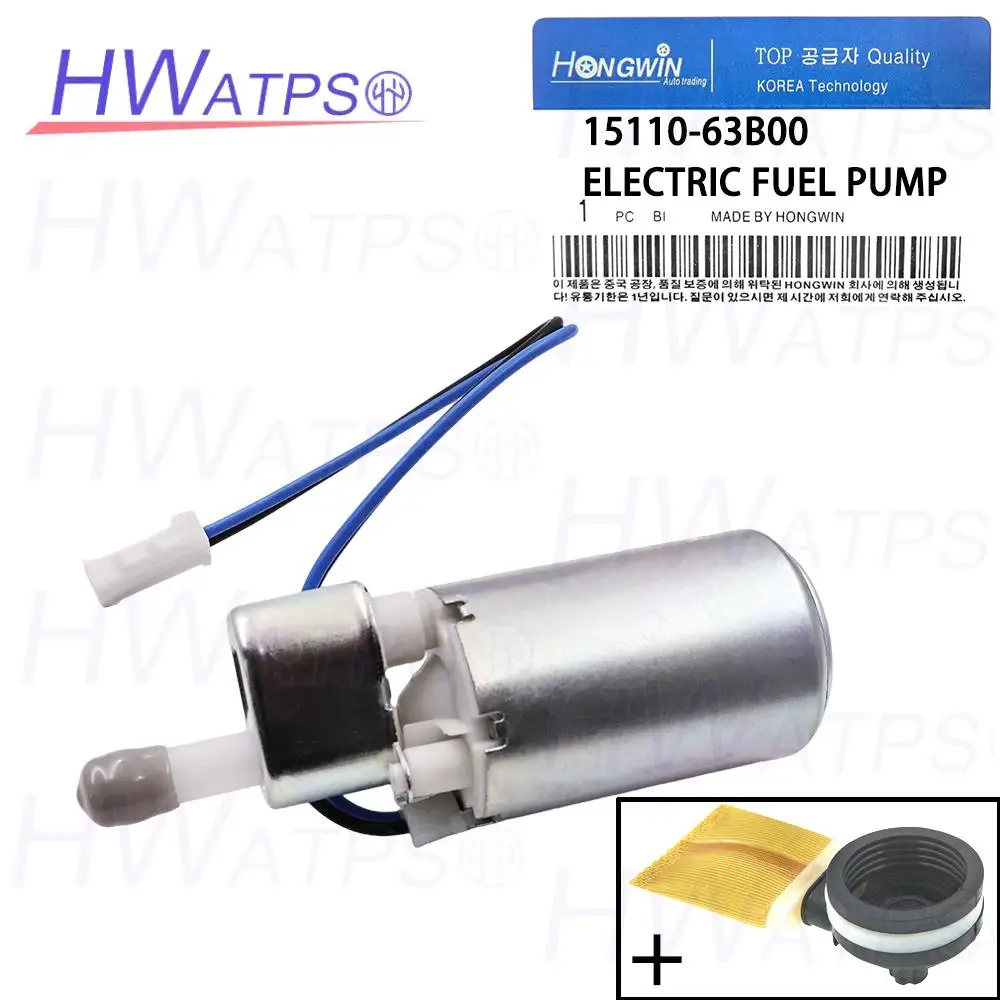 For Suzuki SwiftII Swift Il GTI Cultus /Cultus Crescent AIto Jimny Multicab Mitsubishi Subaru Fuel Pump+Strainer 15110-63B00