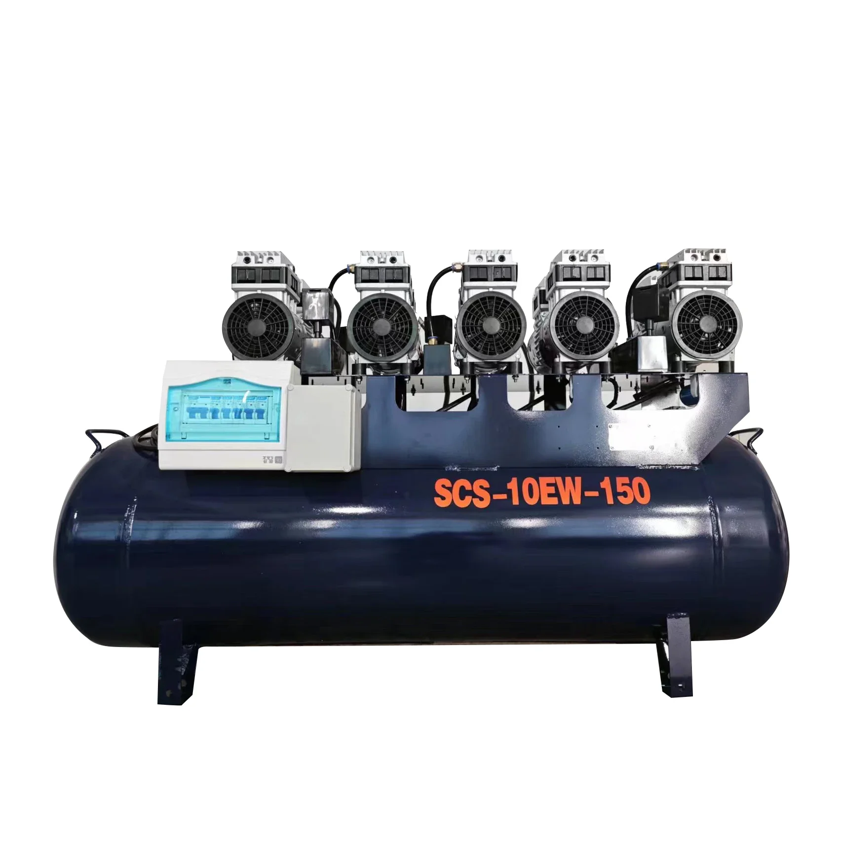 4200W Low Noise Electric Oil Free Portable den tal Air Compressor 150L Air Compressor