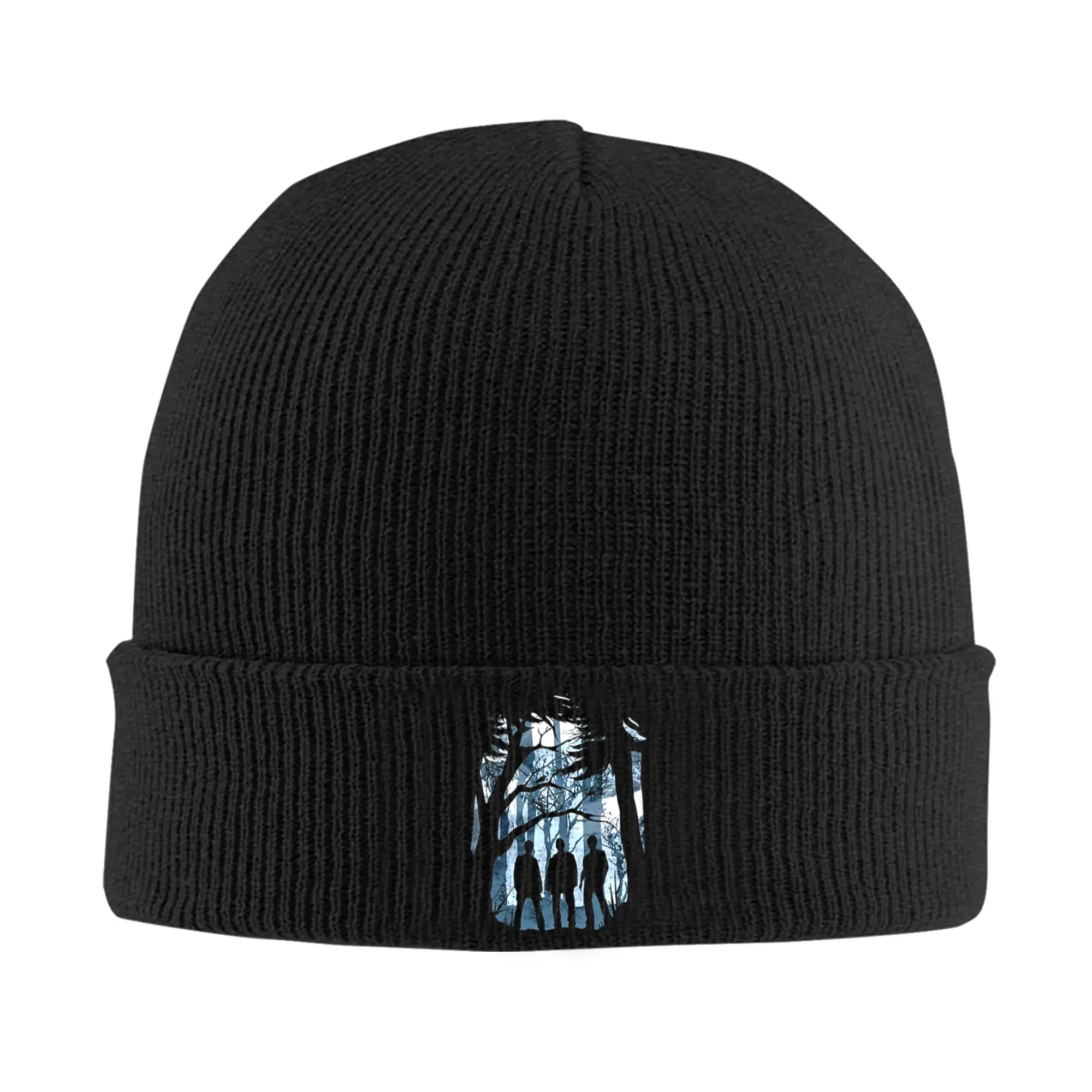 Supernaturals Join The Hunt Knitted Hats Autumn Winter Beanies Baggy Funny TV Caps Female Male Acrylic Fashion Skullcap