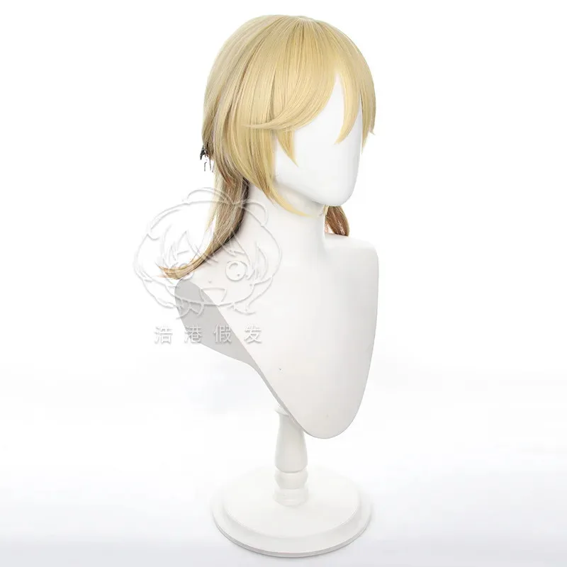 جينشين إمباكت كافيه كوسبلاي شعر صناعي مقاوم للحرارة لحفلات الهالوين