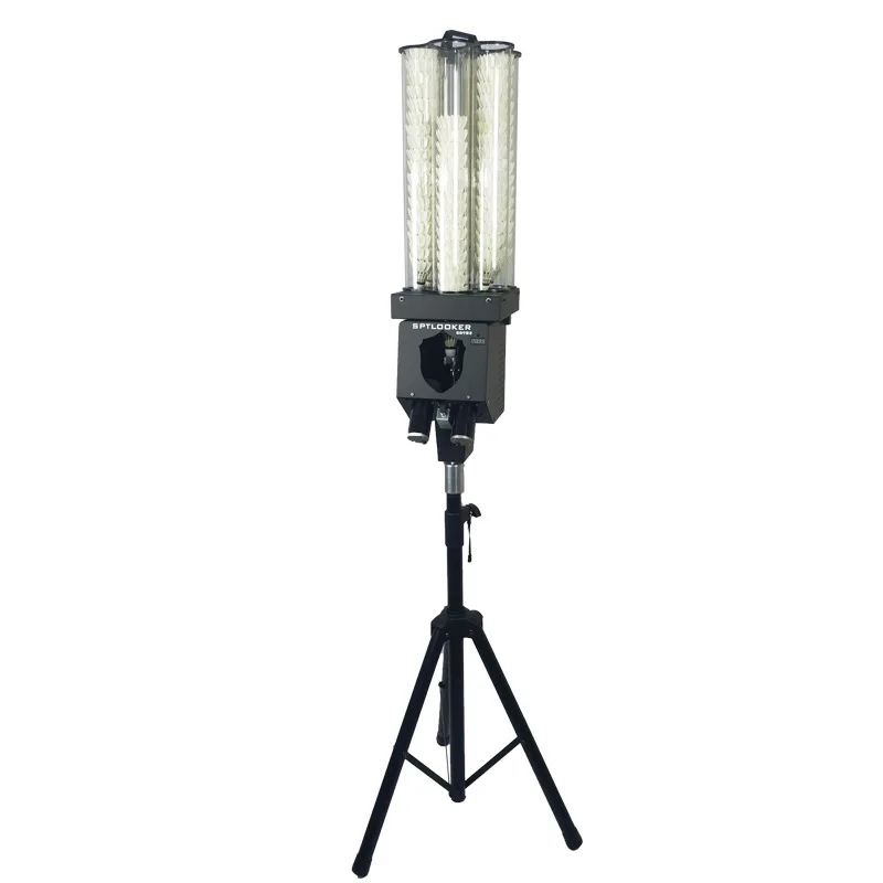 

Badminton serve machine TJ3000 top with single cylinder plug-in version automatic sparring training robot