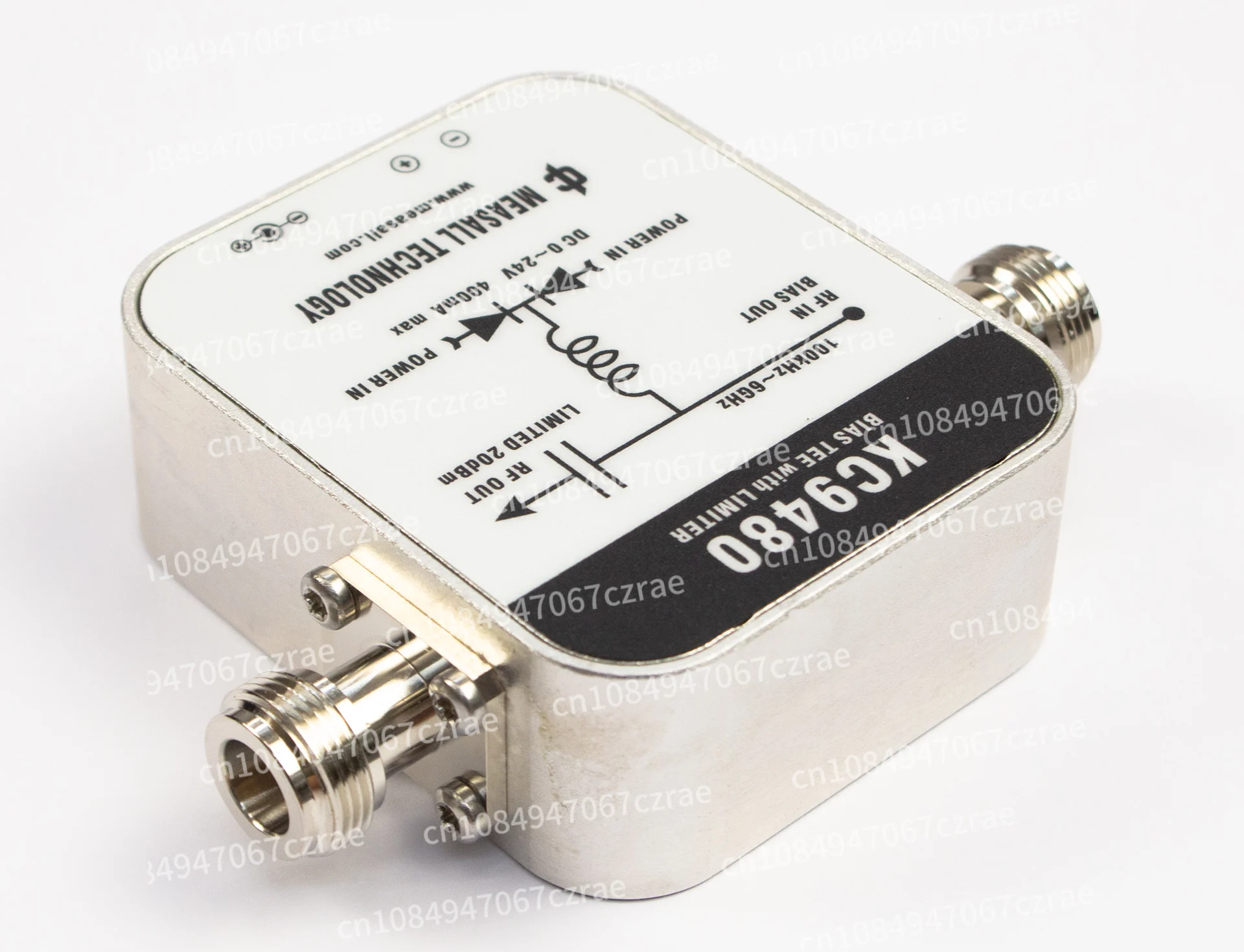 DC Bias Feeder Power Supply Kc9480 Amplitude Limiting Isolation 1mhz-6ghz Antenna Amplifier Supporting