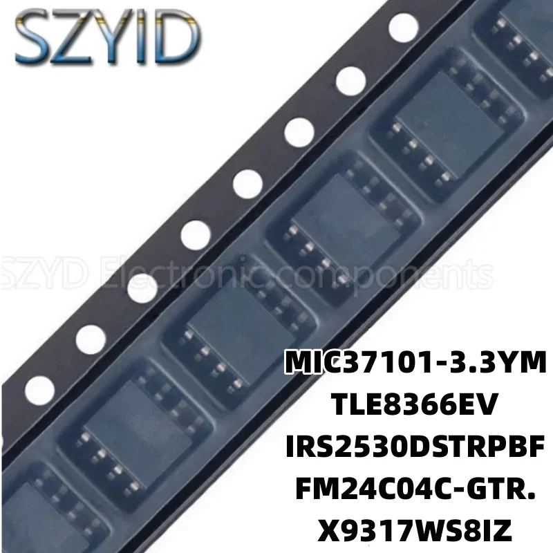 SOP8-MIC37101-3.3YM TLE8366EV IRS2530DSTRPBF FM24C04C-GTR, 1Pc X9317WS8IZ