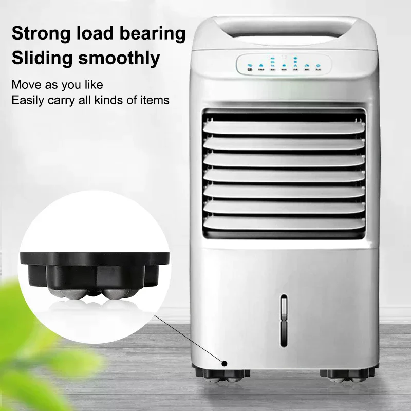 4Pcs Self Adhesive Caster Wheels Super Load-bearing 5 Beads 360° Rotating Wheels For Home Appliances Storage Boxes