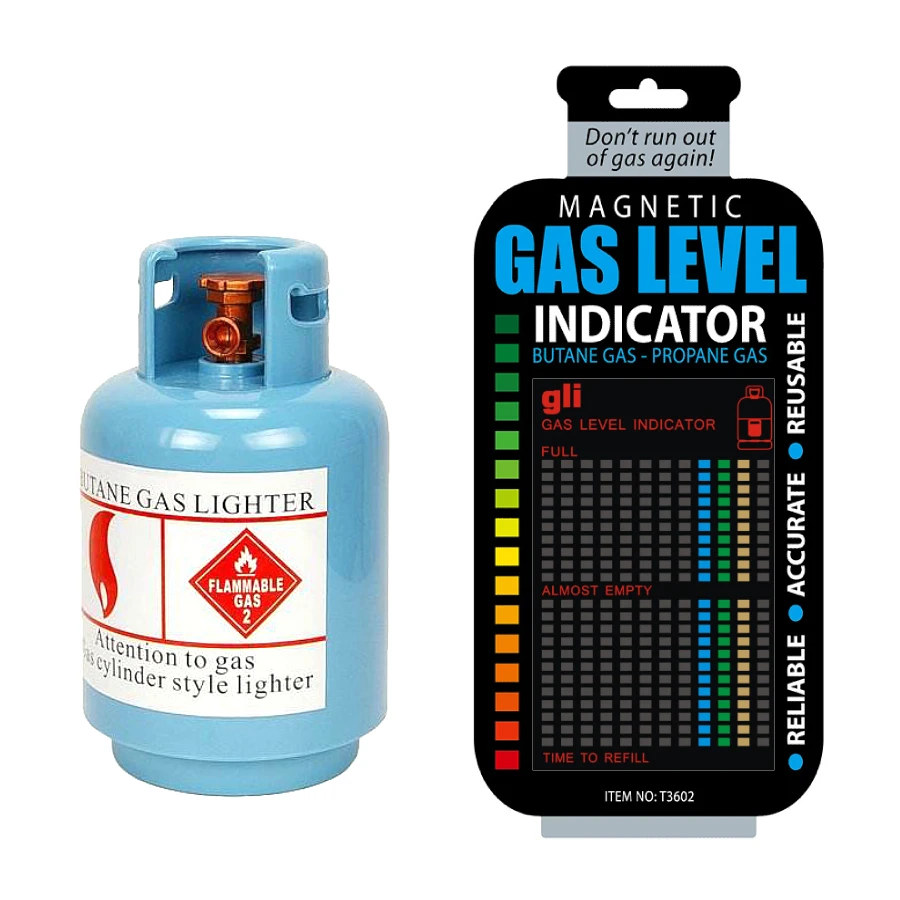 Imagem -03 - Indicador de Nível de Gás com Medição de Temperatura Vara Propano Butano Glp Tanque de Combustível Medidor Magnético Garrafa de Caravana
