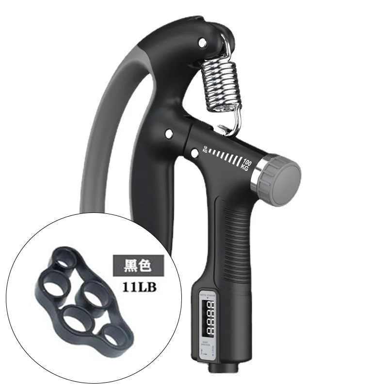قابض ثقيل قابل للتعديل للياقة البدنية ، قبضة تمارين اليد ، تدريب المعصم ، زيادة القوة ، موسع قرص الإصبع الربيعي ، 10-من من من من من من