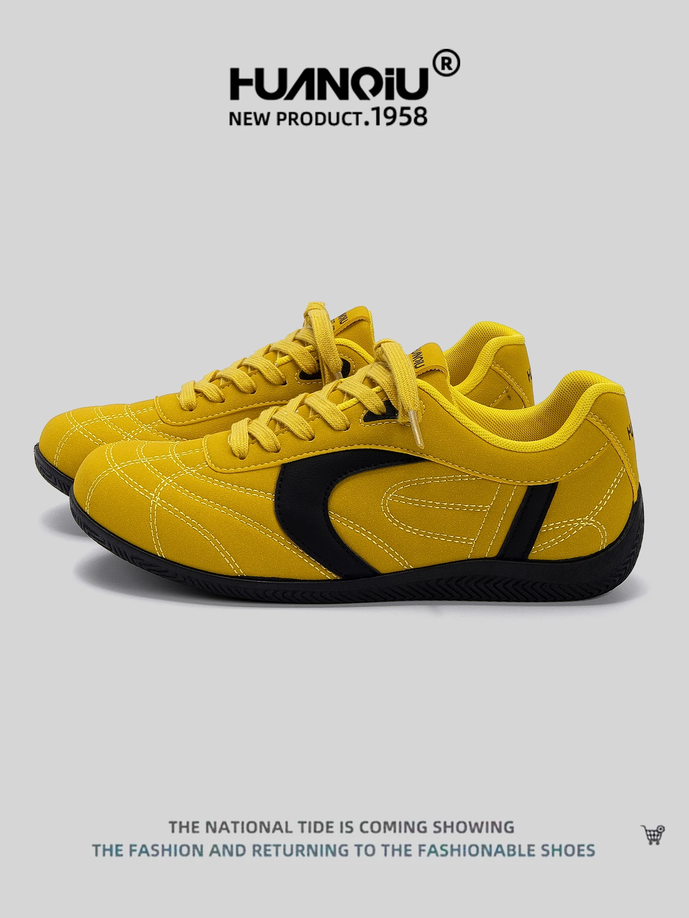 2026 new style men's lightweight lace-up soft-soled fashionable versatile casual sneakers board shoes