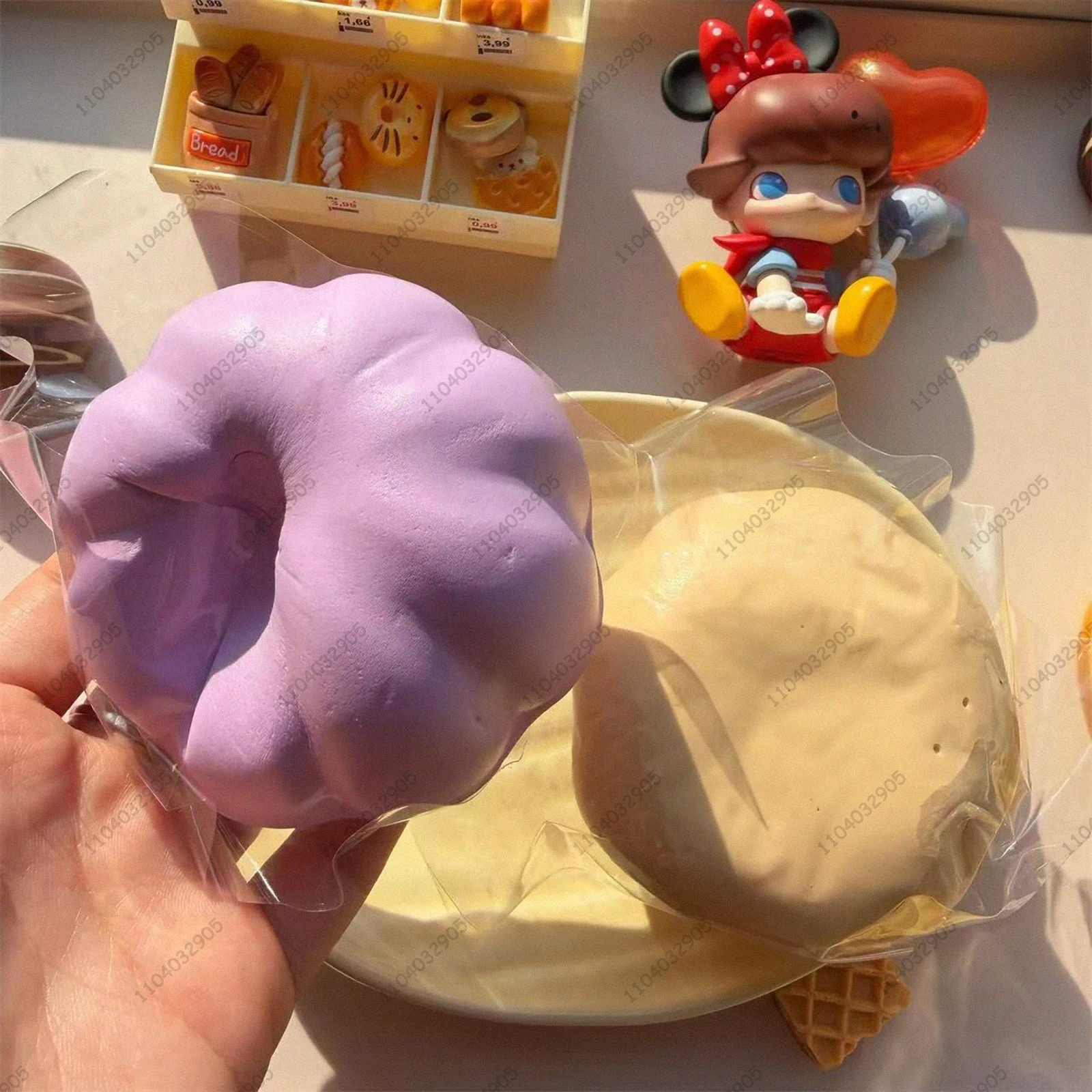 아이스크림 볼 모이스트 슬로우 라이징 스퀴시 소프트 딸기 케이크 피젯 토이즈 AMSR 감각 장난감 어린이 및 성인용 스트레스 해소 선물