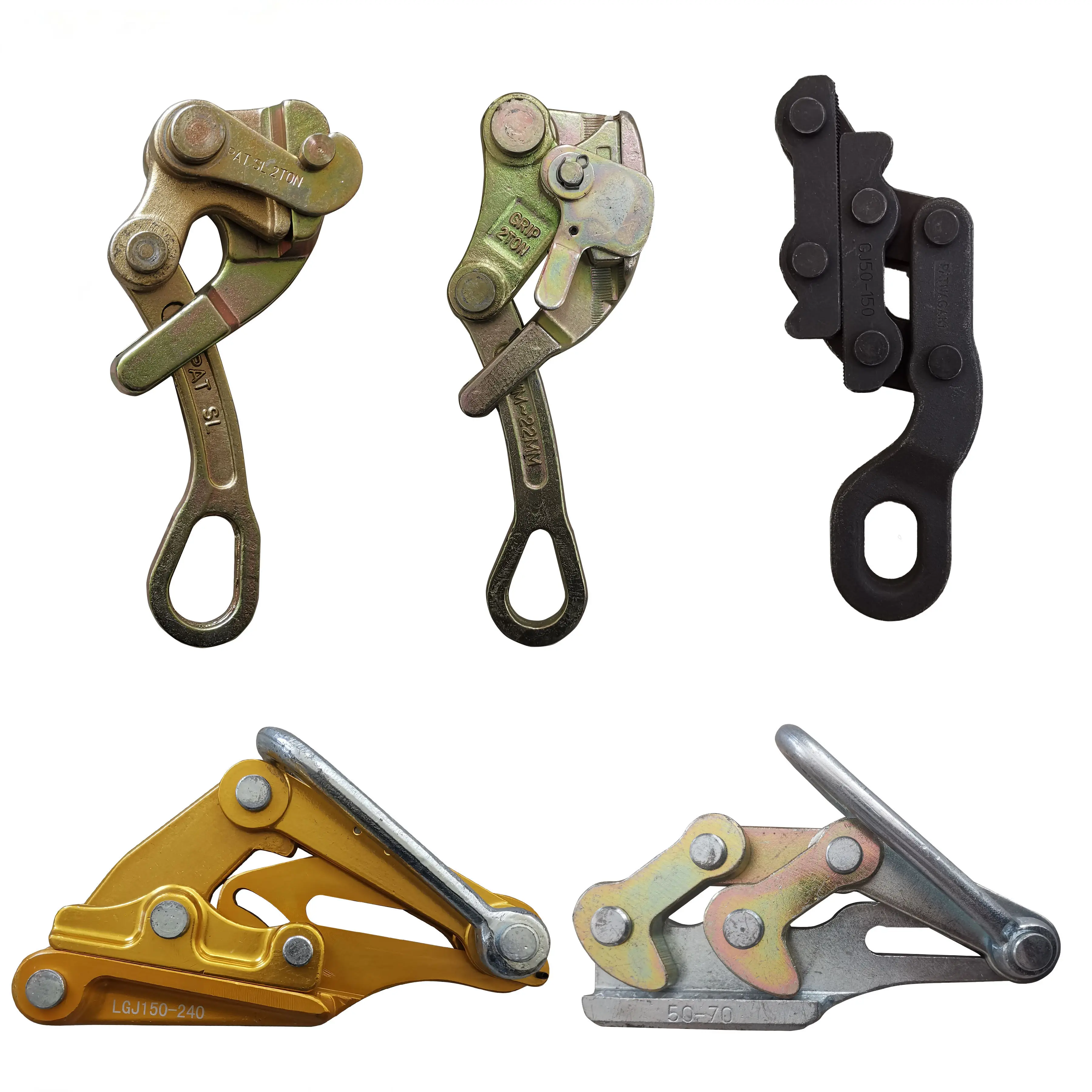 apply to High voltage insulated conductor overhead line clamp, steel strand wire rope special clamp head universal clamp