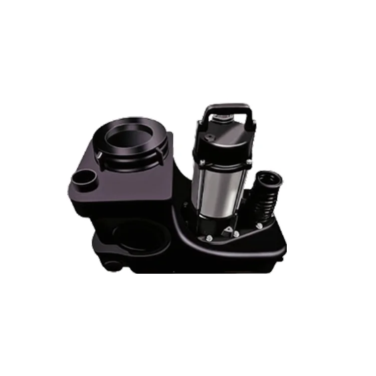 Heißverkauftes Produkt: Abwasserhubpumpe aus PE-Material, geeignet für Keller und Badezimmer unter Abwasserrohren.