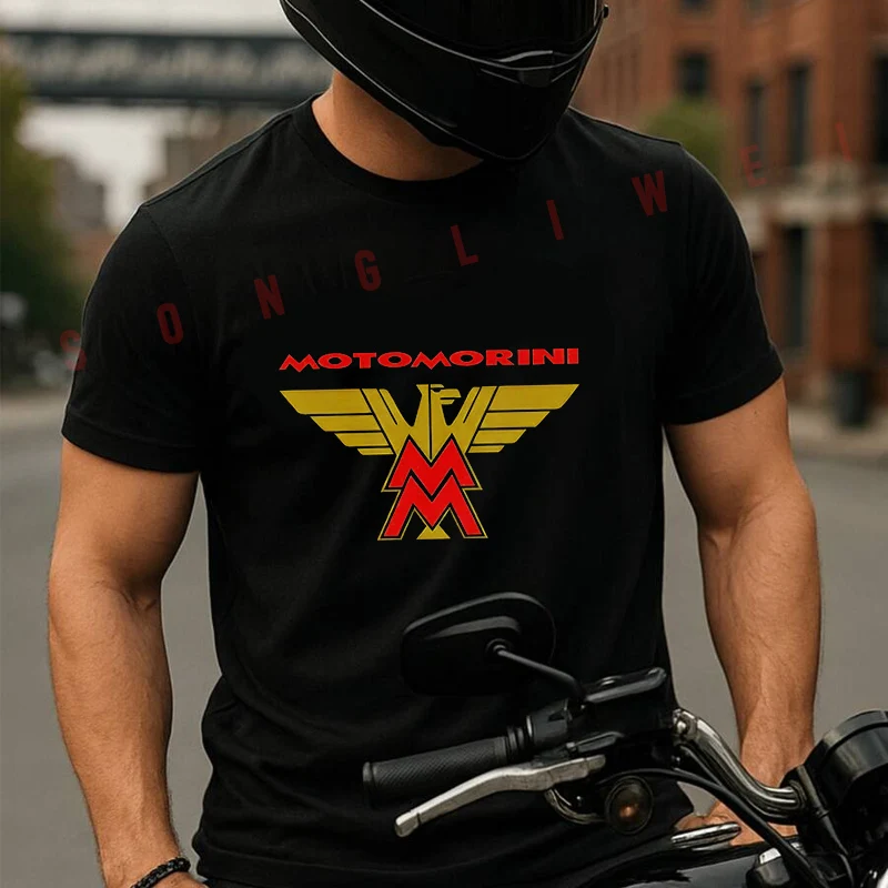 

Morini Motorcycle Biker Classic Race T-Shirt Motorrad Fans Moto New Fashion Summer Cotton Men Short Sleeve O-Neck T Shirt