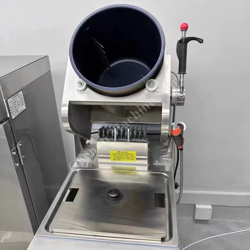 ماكينة طهي الطعام روبوت أوتوماتيكي 4500 وات مطعم الوجبات السريعة مقلي الأرز ووك ذكي تحريك فراي روبوت الطبخ