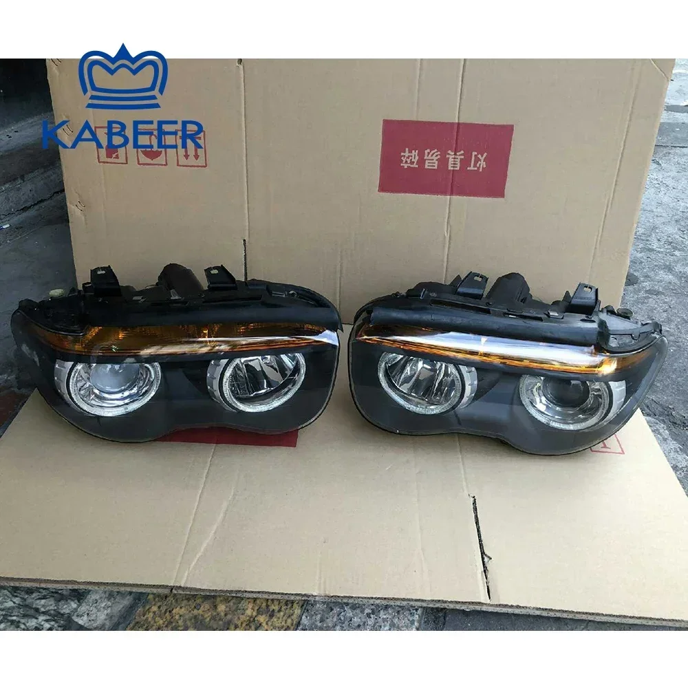 Kabeer Car Headlight Hot selling High quality Used Original Headlight For B-MW 7 Series E66 headlight head lamp 2008-2012 Year