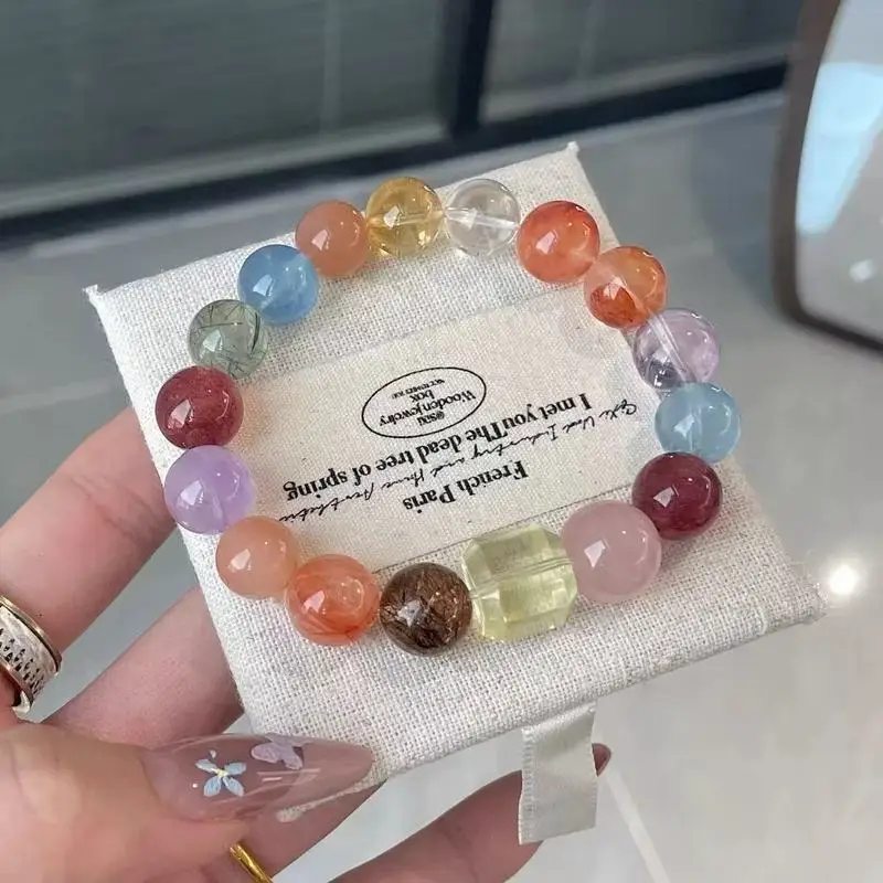 With Dopamine-Inspired Colors, A Multi-Bead Bracelet