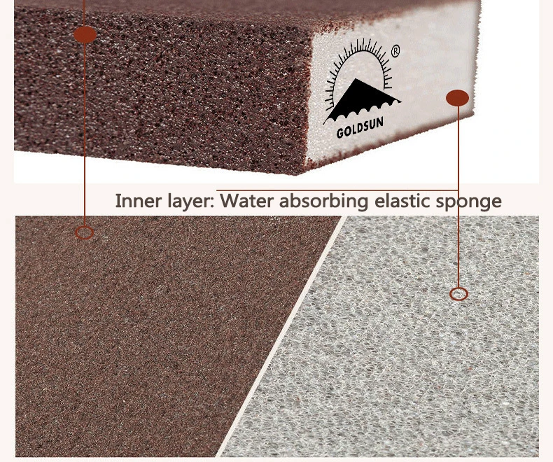 Imagem -03 - Bloco de Esponja de Lixamento Abrasivo Moagem Molhada e Seca Blocos de Areia Almofadas de Polimento 60 Grit 220 Grit Pcs